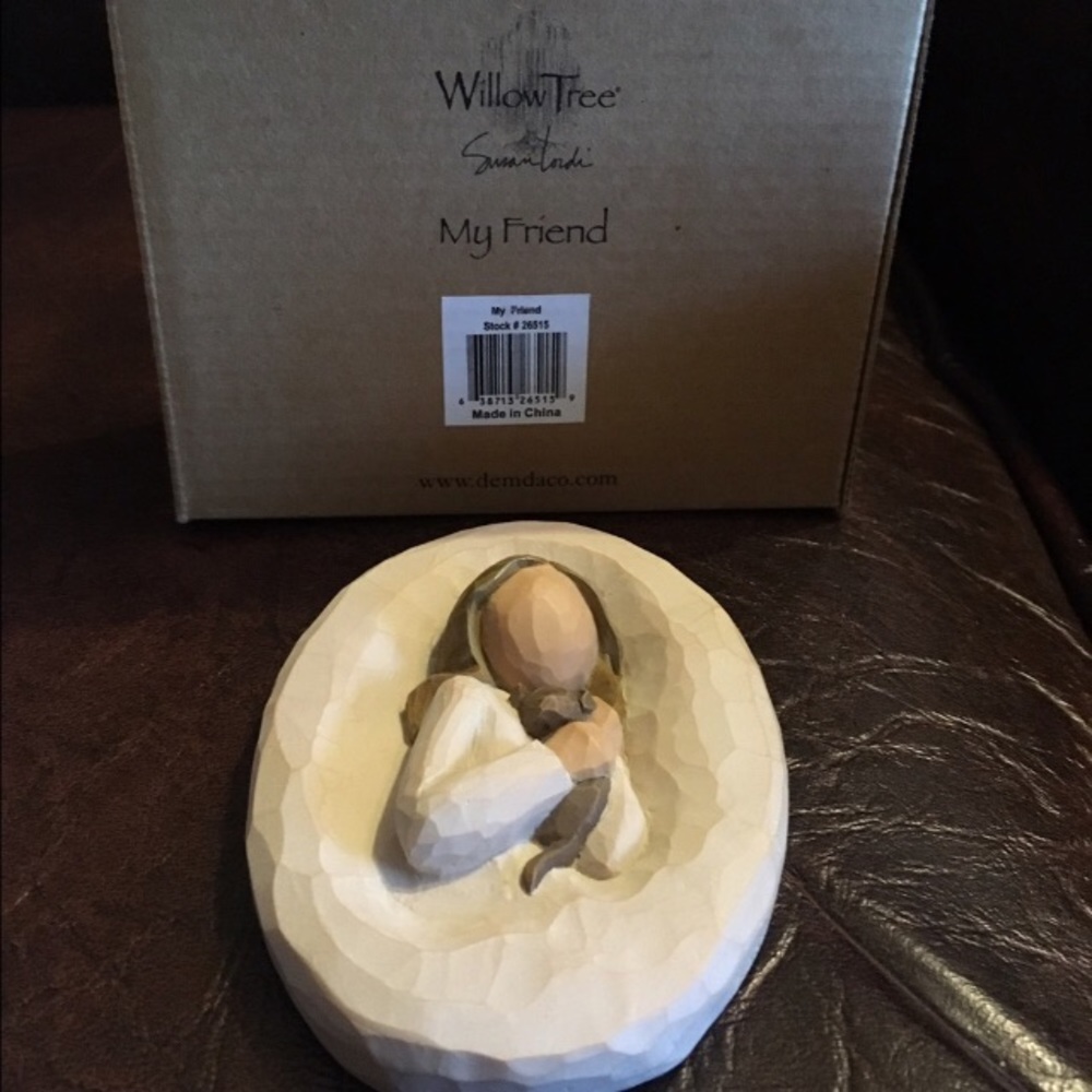 Willow Tree My Friend Plaque